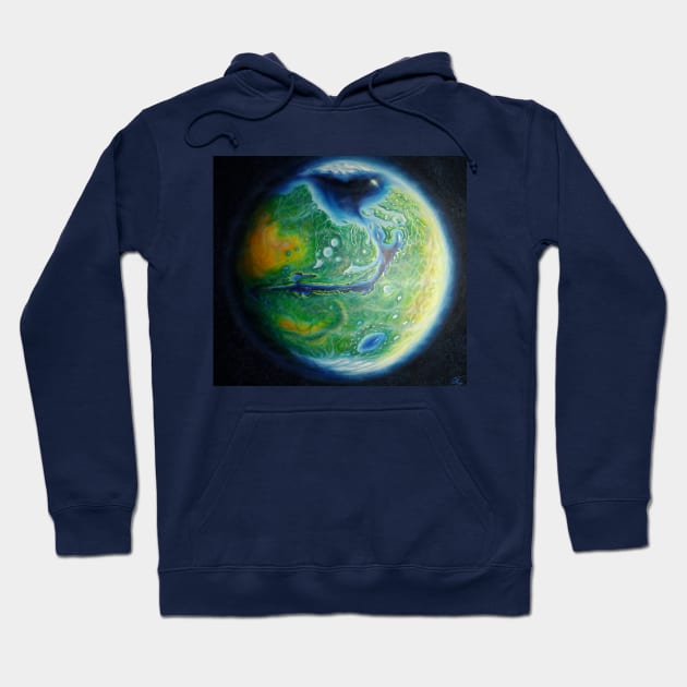 Terraformed Mars Hoodie by SPACE ART & NATURE SHIRTS 